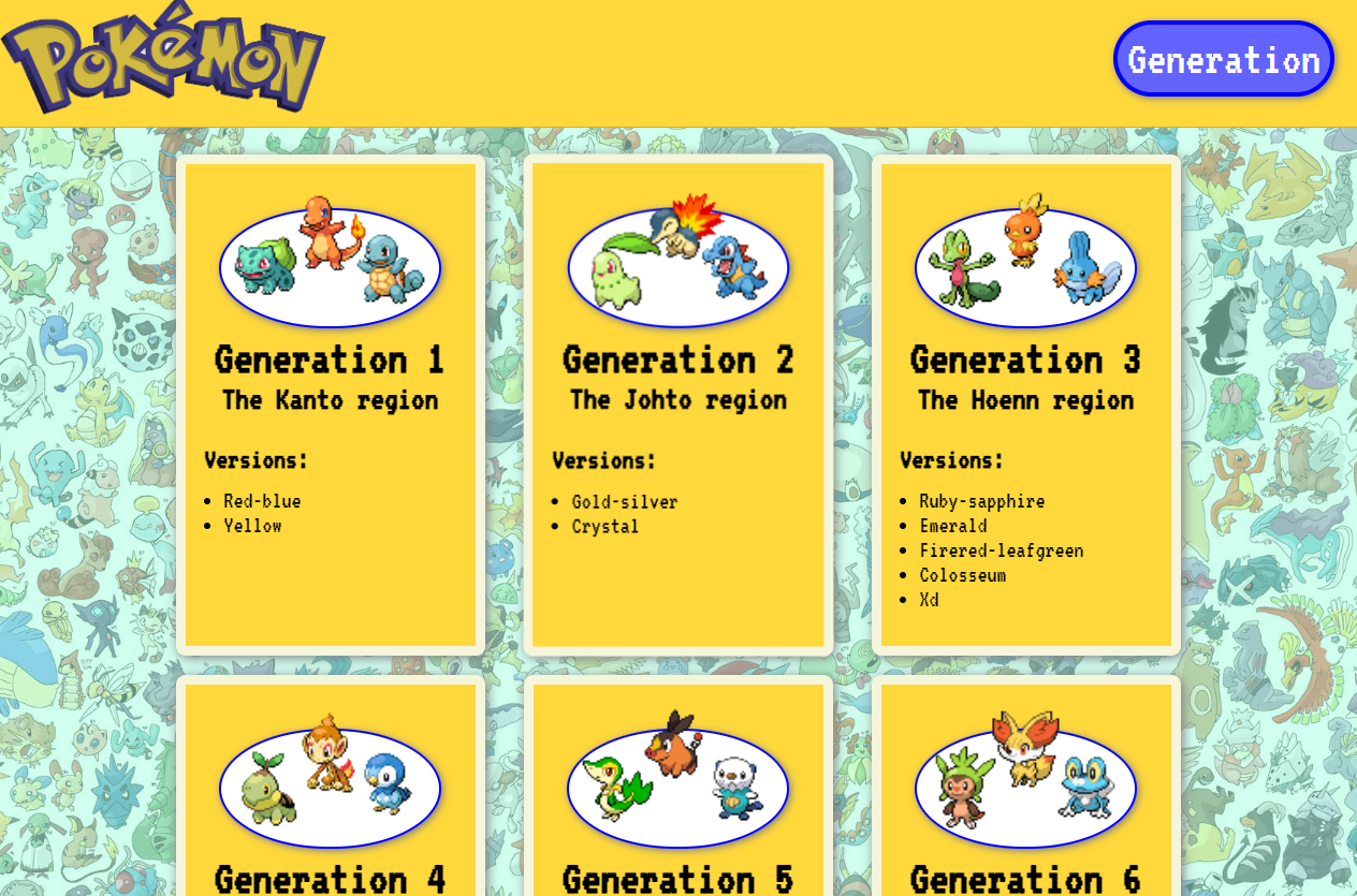 Pokemon API App